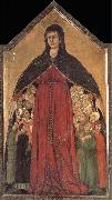 Simone Martini Madona de la Misericordia oil painting